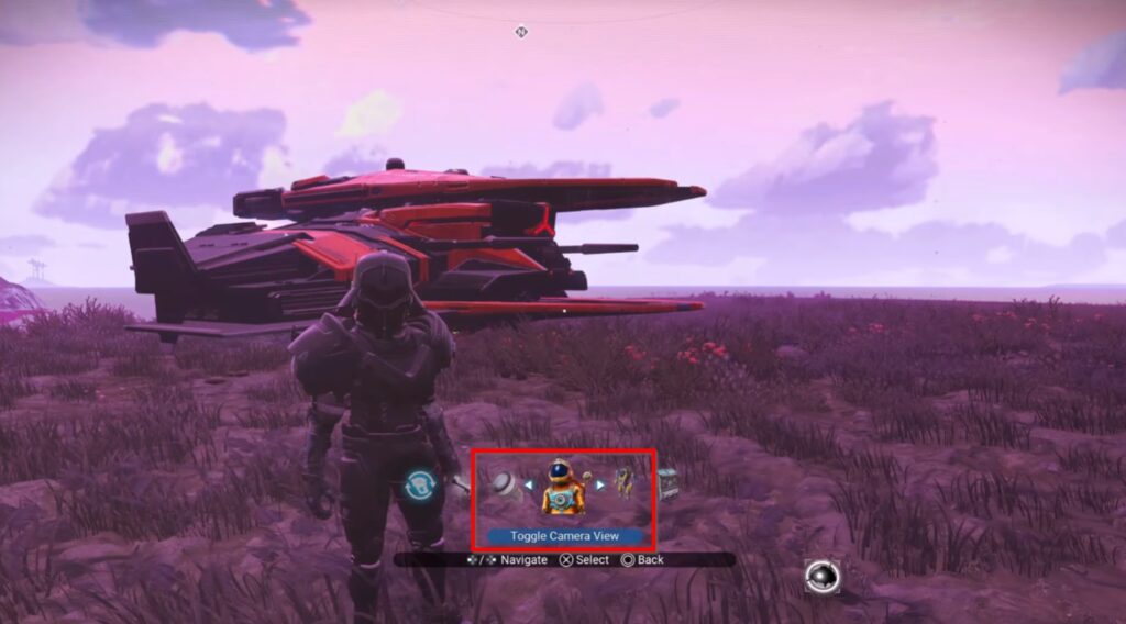 How to Change Between First Person and Third Person Camera in No Man’s Sky