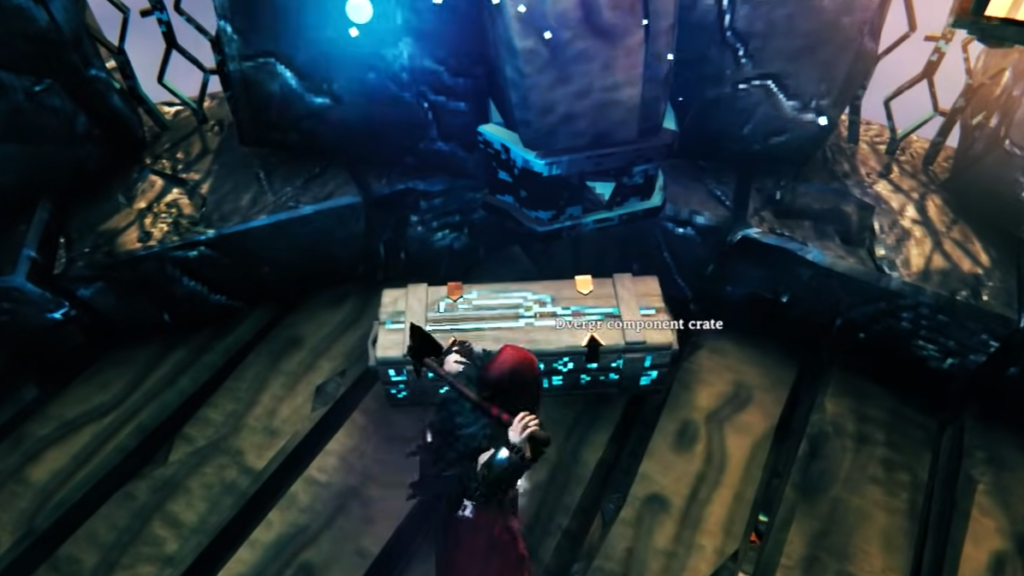 The Dvergr Component Crate which drops the Dvergr Extractor.