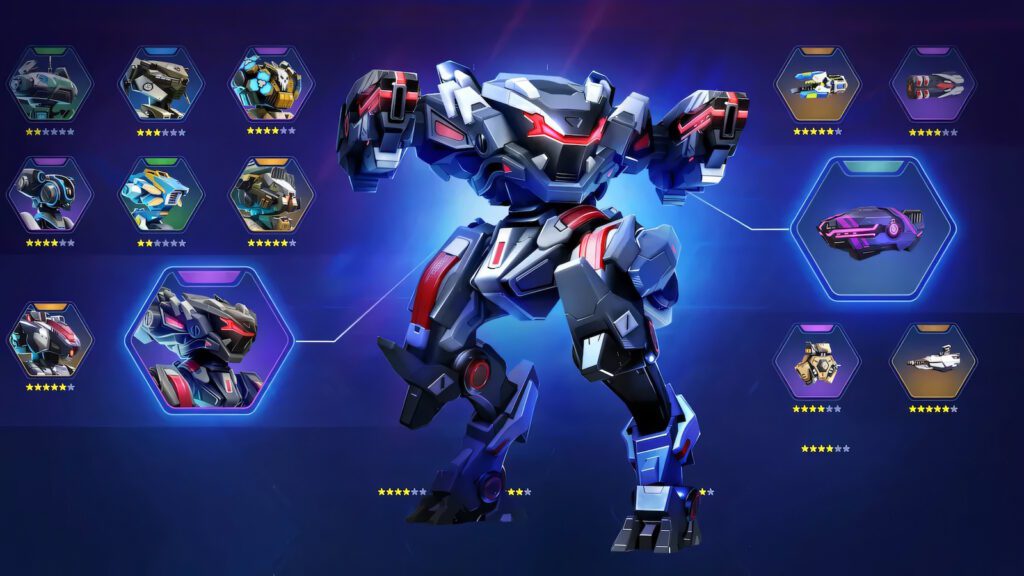 Gear Hub promotional concept art | Mech Arena