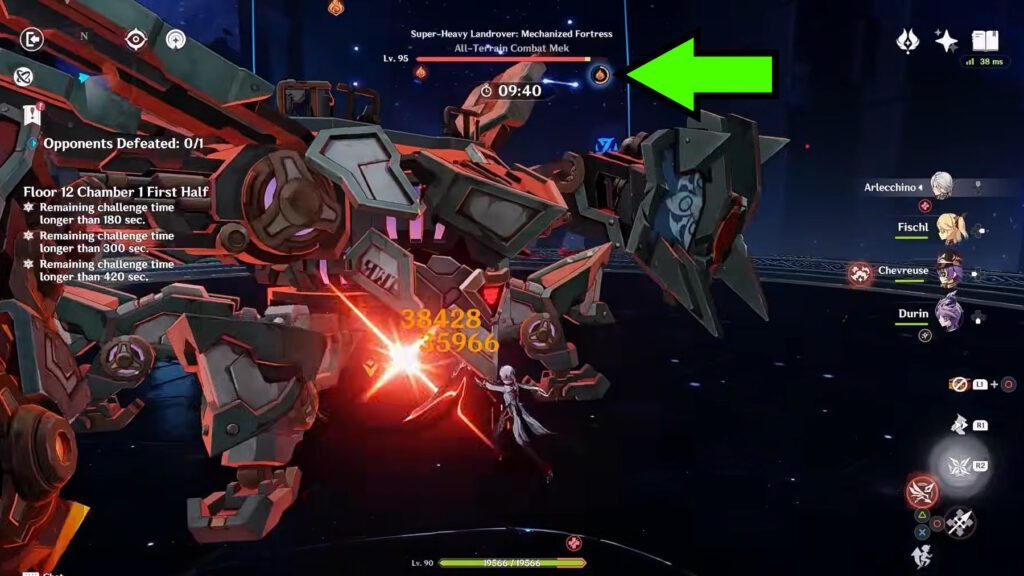 Super-Heavy Landrover heat gauge | Genshin Impact 6.6 - Luna VII - Spiral Abyss