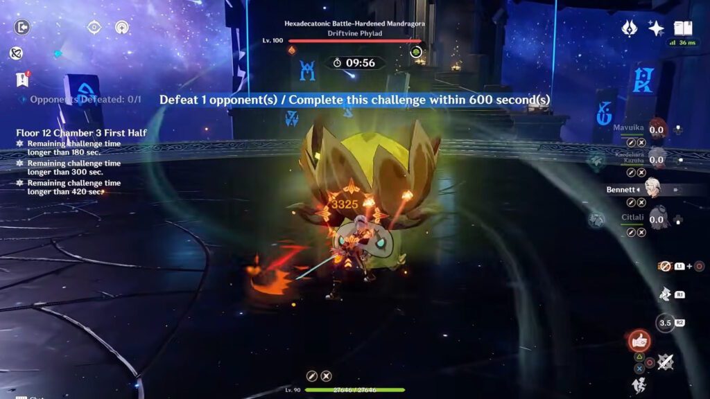 Hexadecatonic Mandragora | Genshin Impact 6.6 - Luna VII - Spiral Abyss