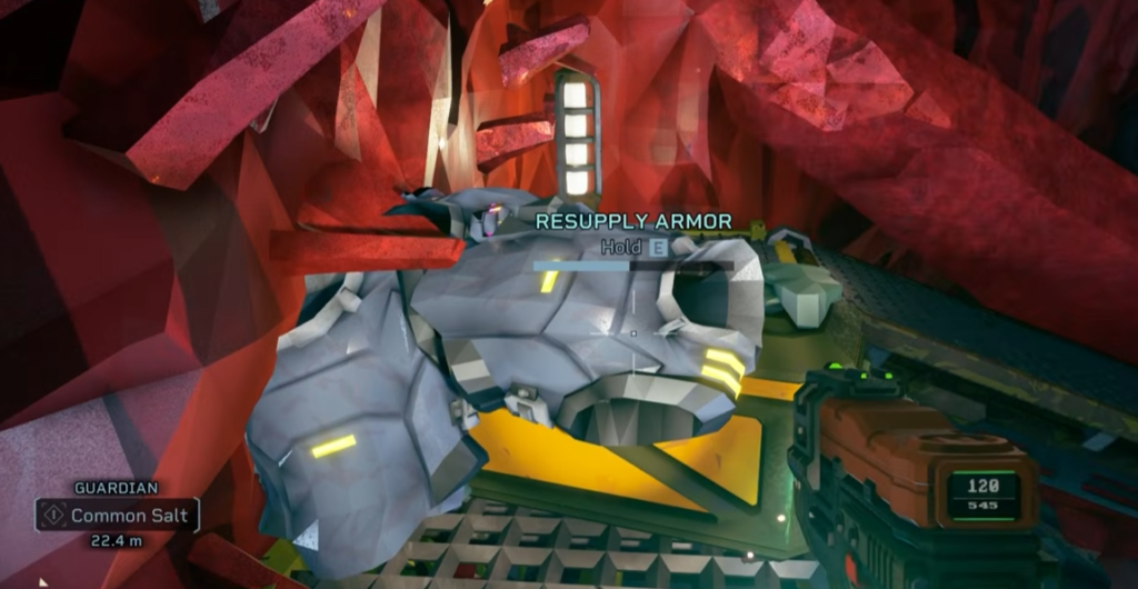 Resupply Armor Crate.