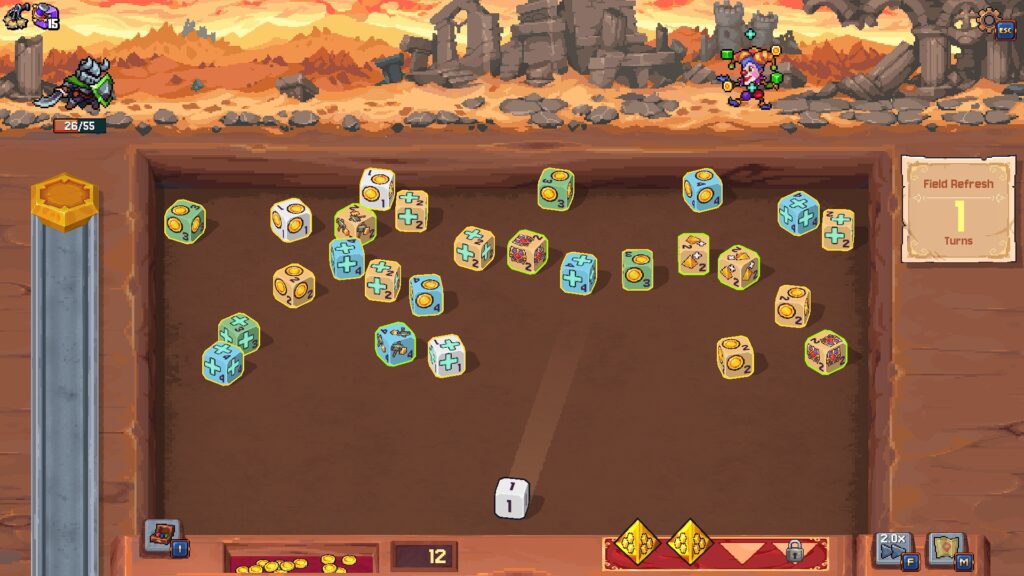 Wandering Jester board | Rune Dice