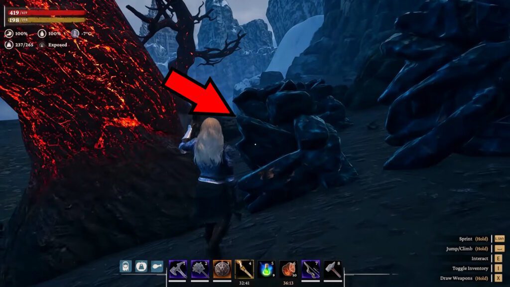 Obsidian node | Conan Exiles