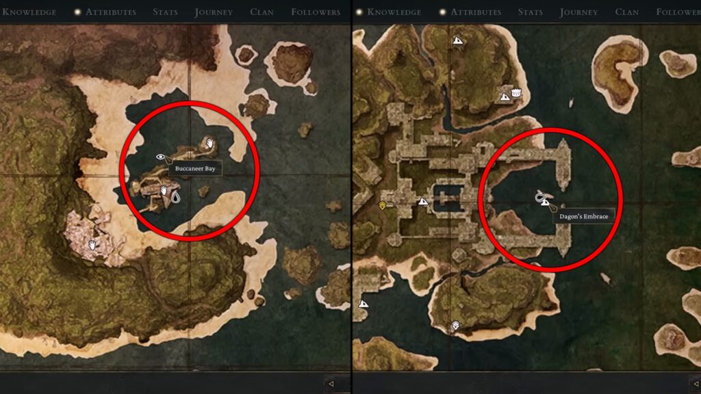 Shipwrecks areas in Exiled Lands | Conan Exiles