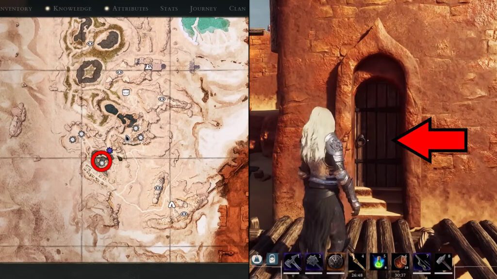 Sepermeru's Waterside Wine Cellar entrance | Conan Exiles