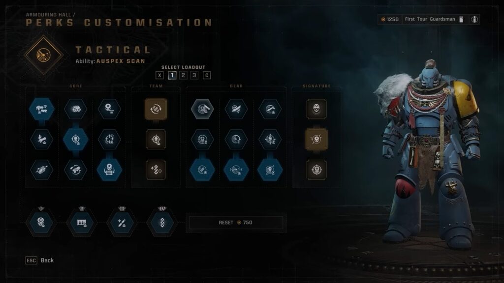 Tactical Perks | Warhammer 40000 Space Marine 2