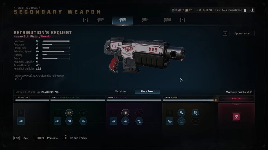 Vanguard Secondary | Warhammer 40000 Space Marine 2