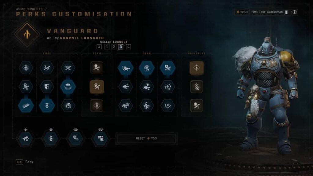 Vanguard Perks | Warhammer 40000 Space Marine 2
