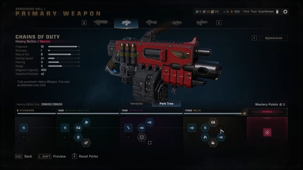 Heavy Primary | Warhammer 40000 Space Marine 2