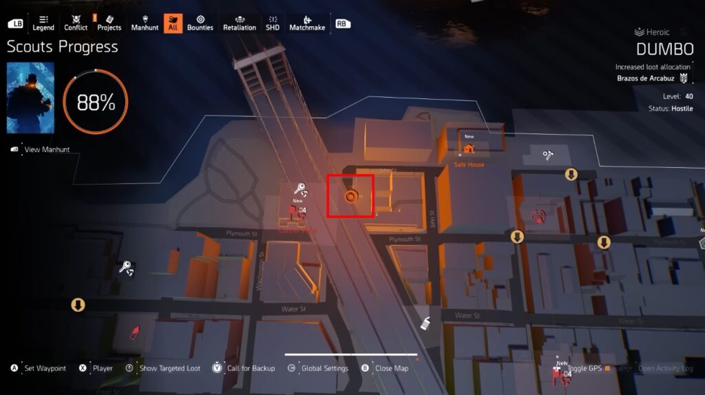 First Clue Phoenix Hunter The Division 2
