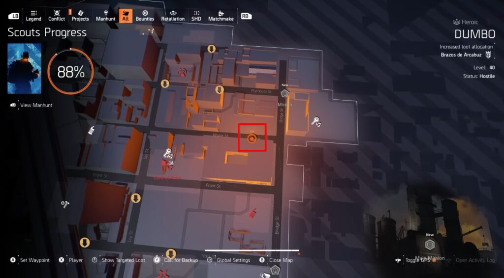 Second Clue Water Street Phoenix Hunter The Division 2