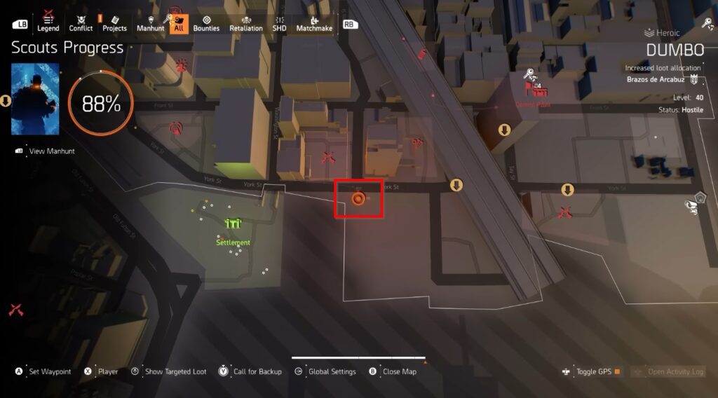 Phoenix Hunter Location The Division 2