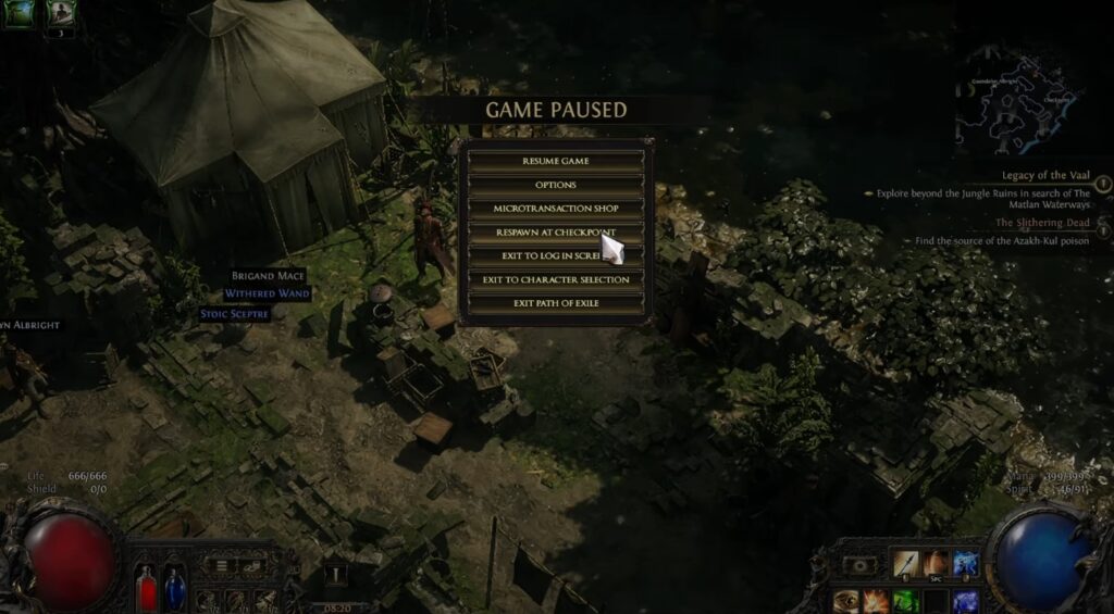 Instance Reset Path of Exile 2