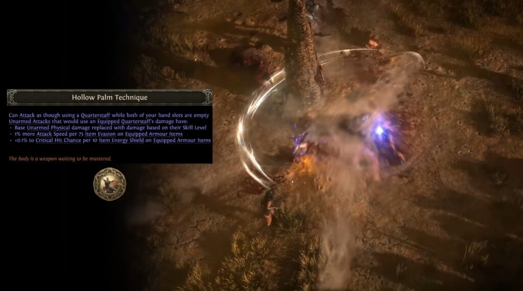 Hollow Palm Technique Path of Exile 2