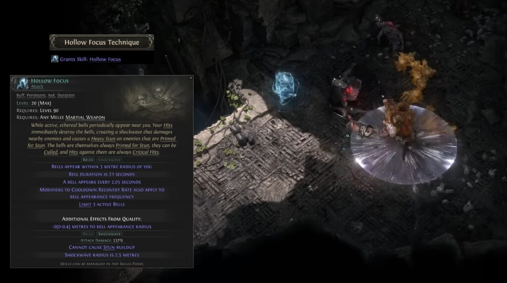 Hollow Focus Technique Path of Exile 2