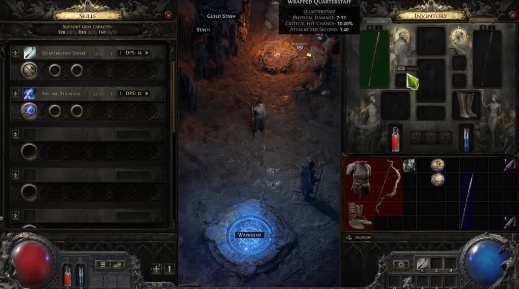 Falling Thunder Path of Exile 2