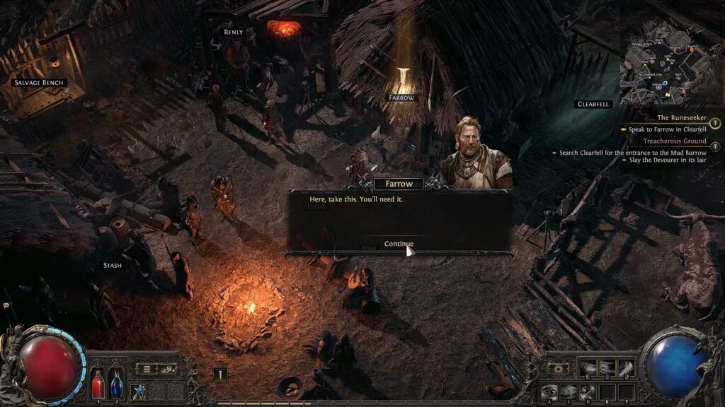 Farrow at Clearfell Encampment | Path of Exile 2
