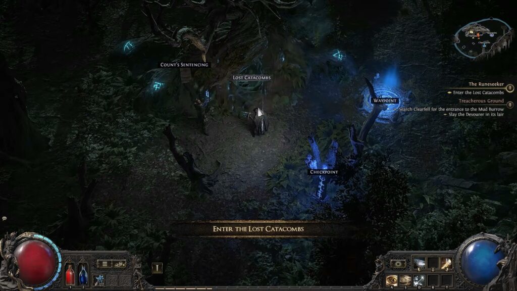 Lost Catacombs entrance | Path of Exile 2