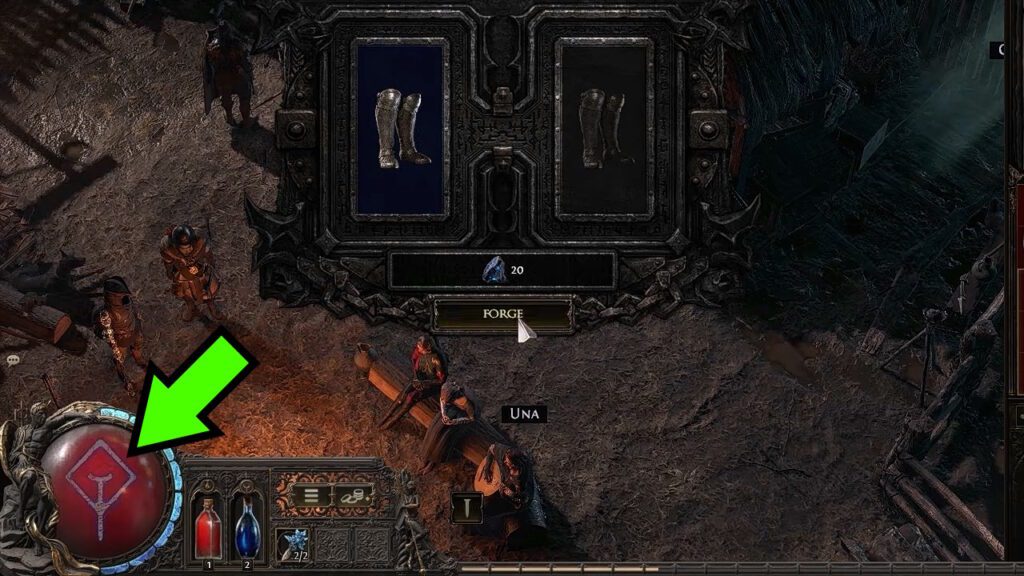 Runic Ward gauge | Path of Exile 2