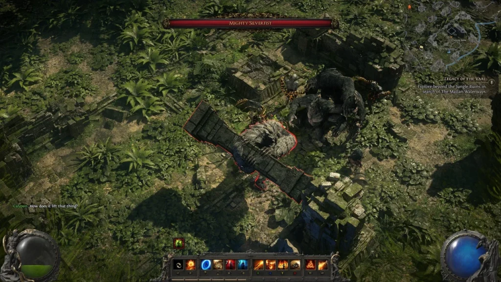 Mighty Silverfist boss fight | Path of Exile 2