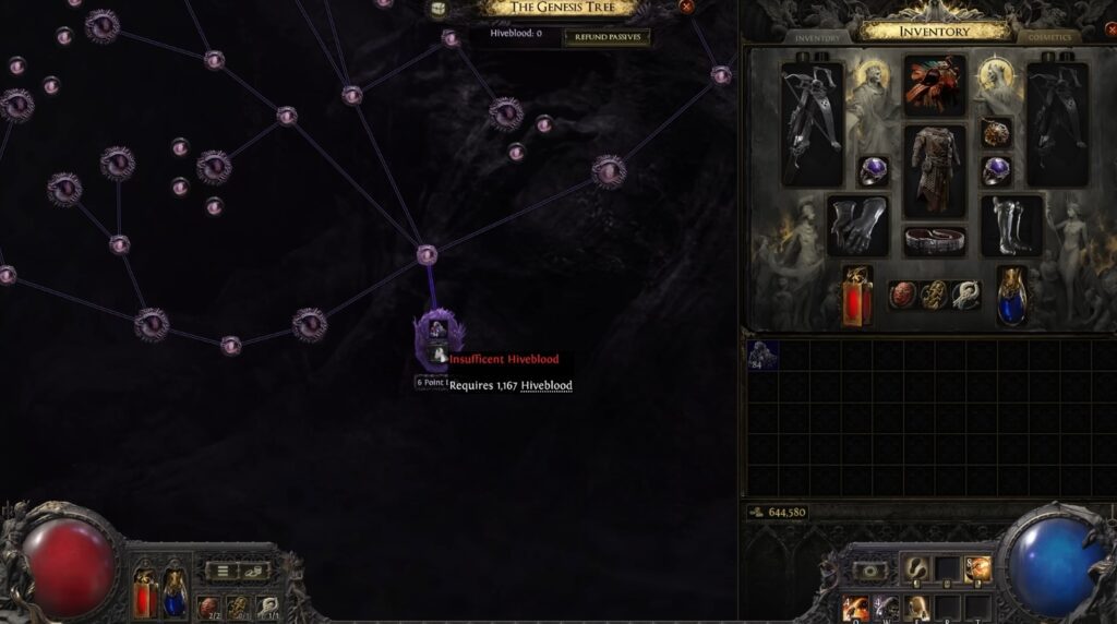 Wombgift Genesis Tree Path of Exile 2