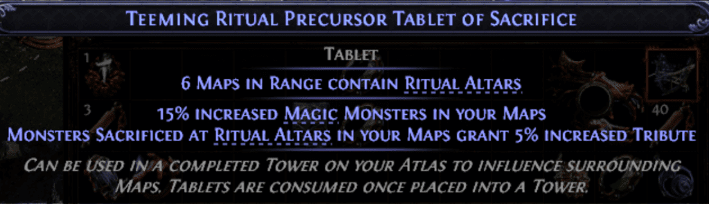 Example of a Ritual Precursor Tablet. 