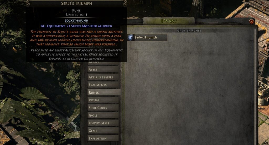 Serle's Triumph Path of Exile 2