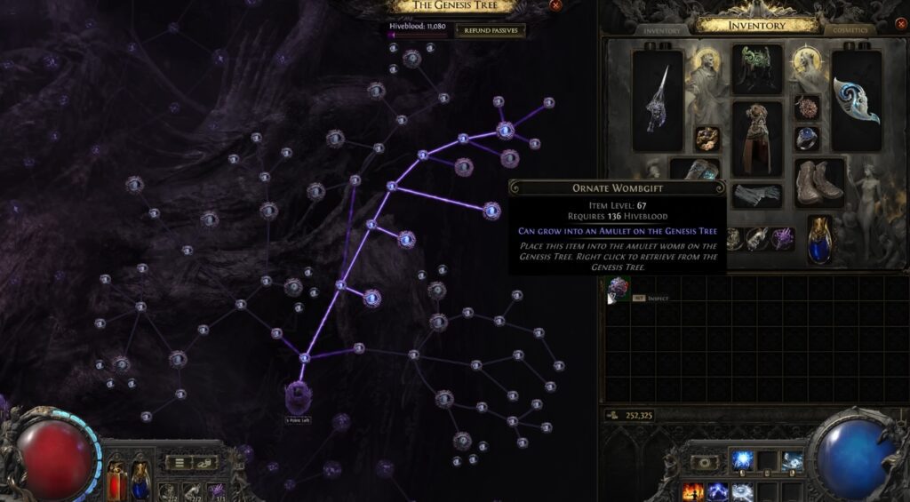 Ornate Wombgift Path of Exile 2