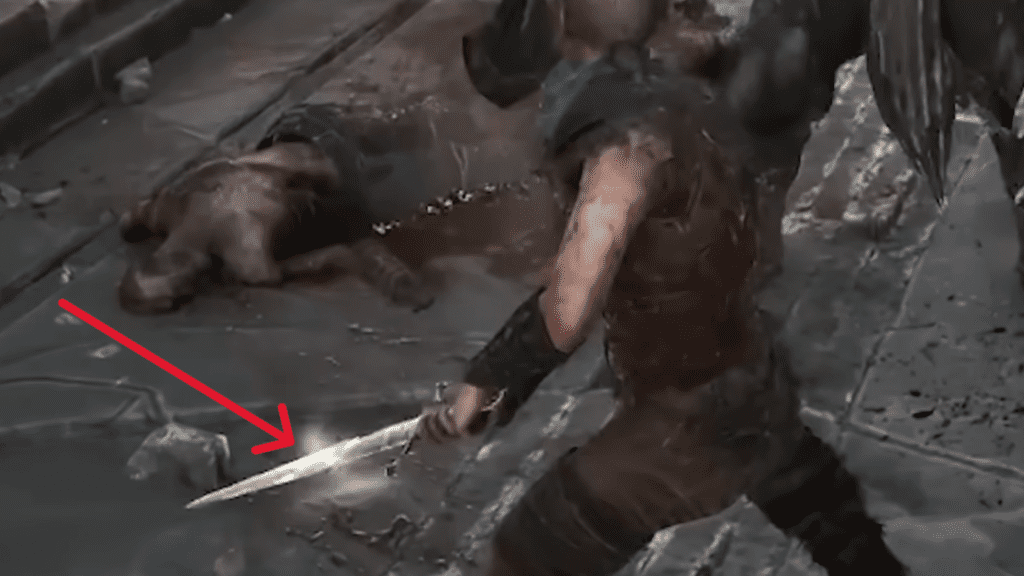 The combo visual cue. 