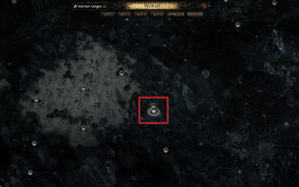 Azmerian Ranges Map Path of Exile 2