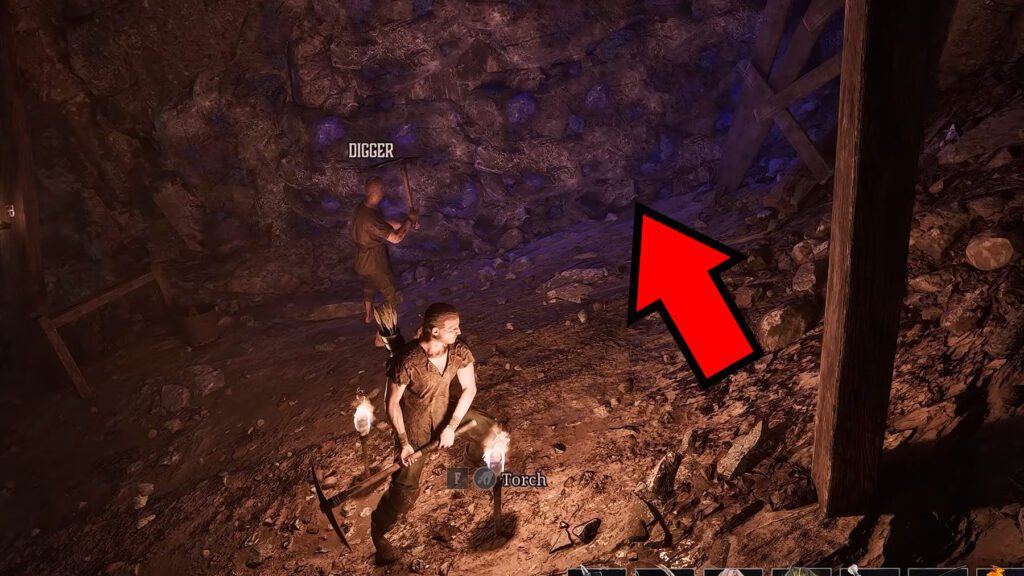 Example of an Ore Vein | Gothic 1 Remake