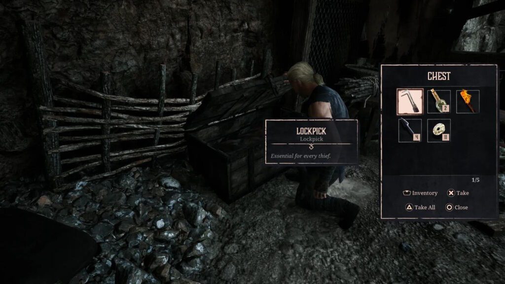 Looting a chest | Gothic 1 Remake