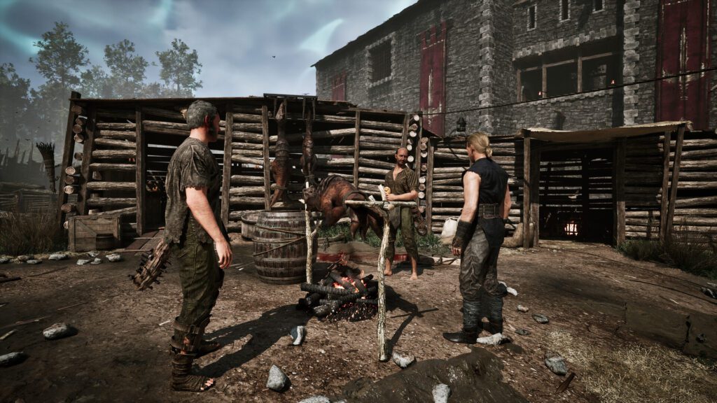 Talking with some NPCs | Gothic 1 Remake