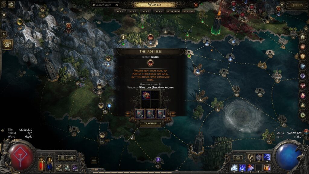 The Jade Isles Map Path of Exile 2