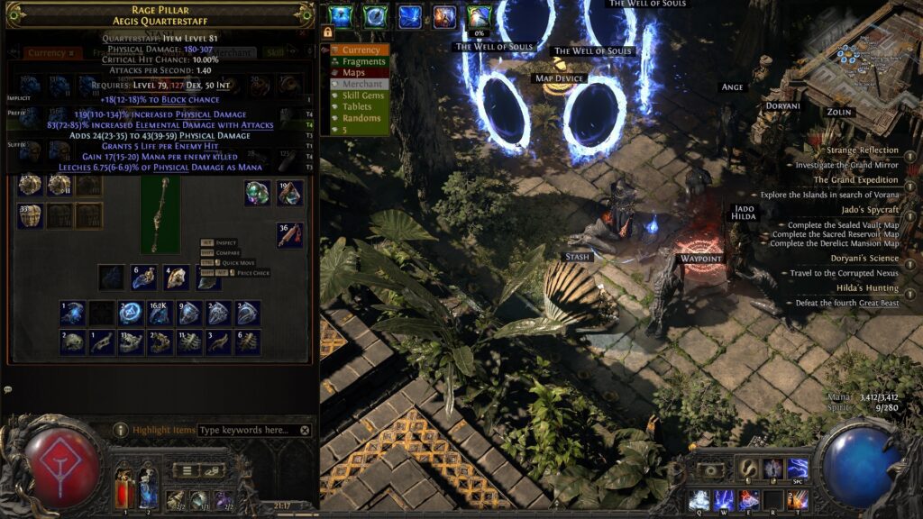 Greater Exalted Orb Path of Exile 2