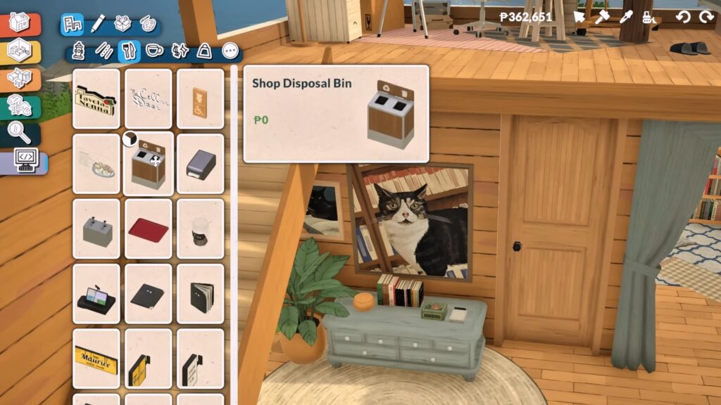 Example of Debug catalog items | Paralives