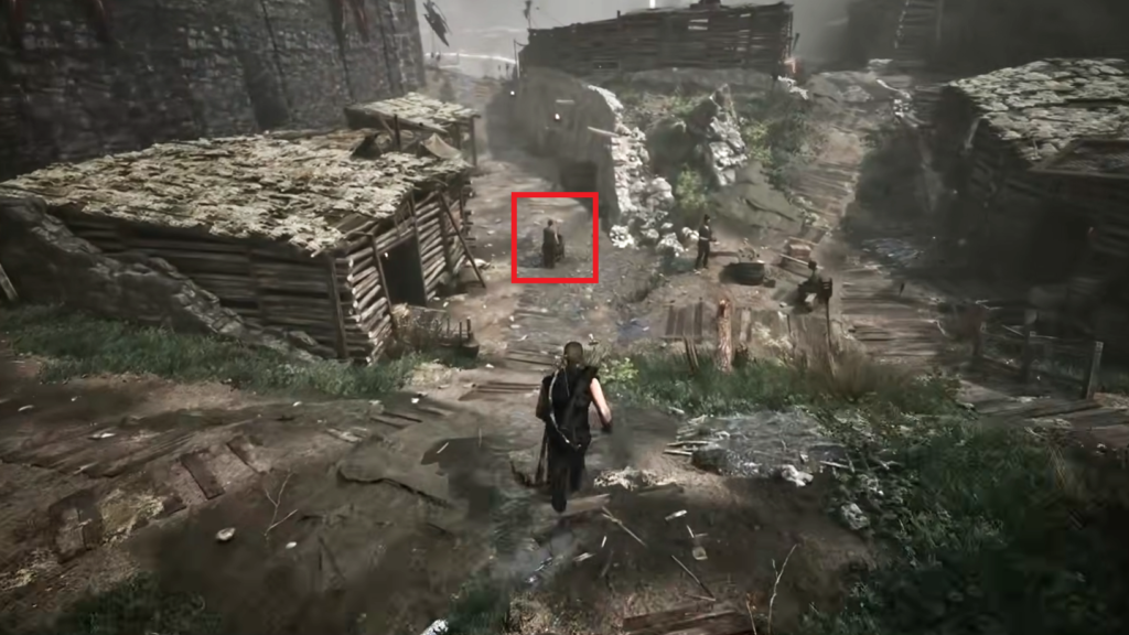 The NPC called Snaf.
