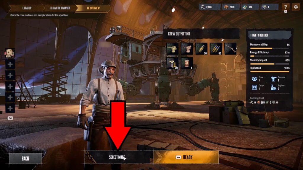 Select Mode | Sand: Raiders of Sophie