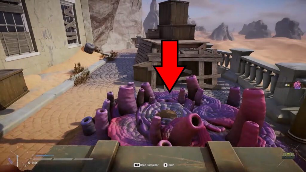 Purple coral growth | Sand: Raiders of Sophie