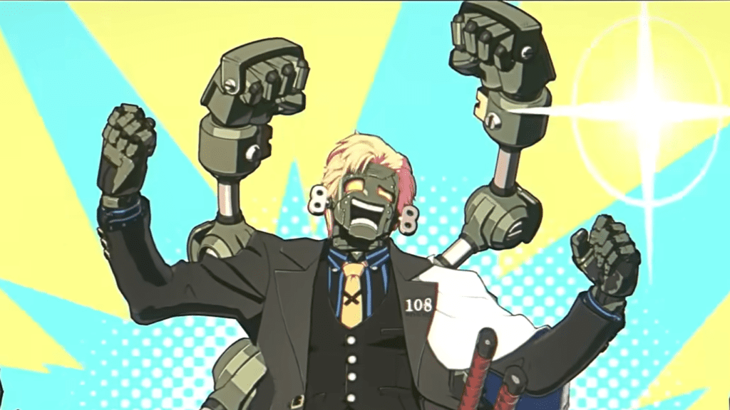 The overdrive move "What's Useless Will Always Be So" is shown in action here.