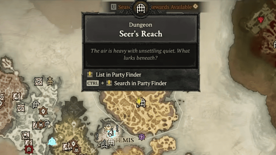Seer's Reach is still the best way to farm gems in Season 14. 
