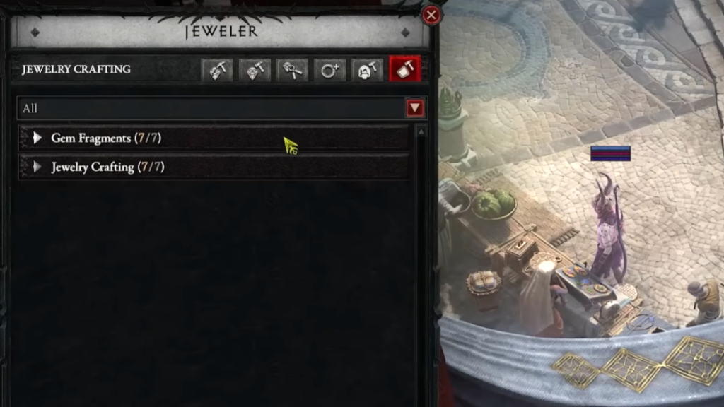 Convert gems you do not need into ones you require at the Jeweler. 