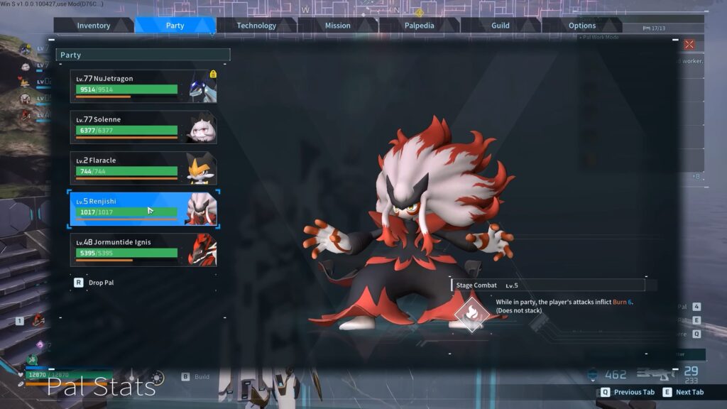 Best Fire Team in Palworld 1.0