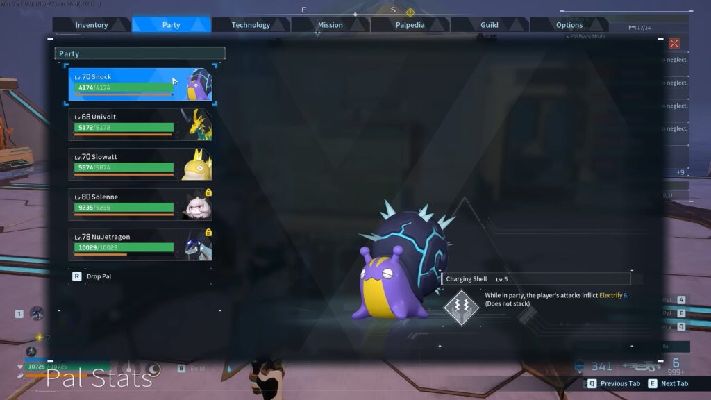 Best Electric Team in Palworld 1.0