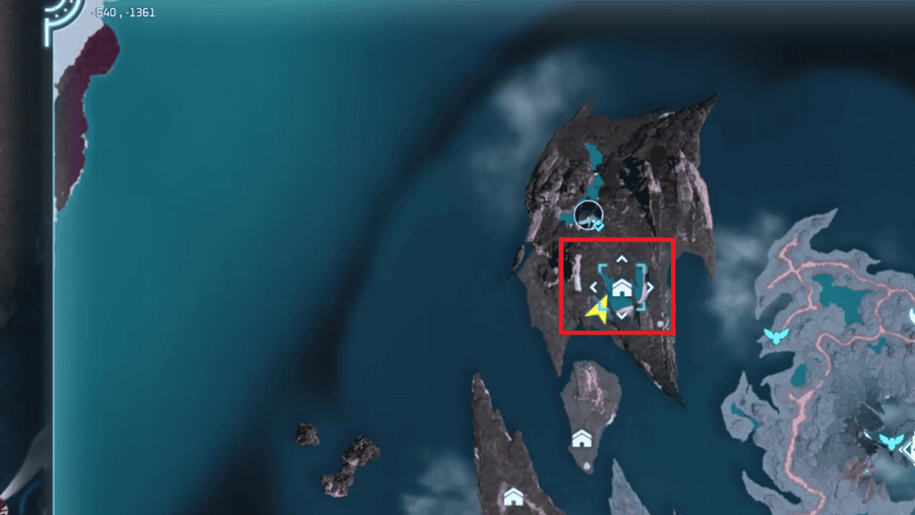 The location of the tenth base spot is marked on the map here.