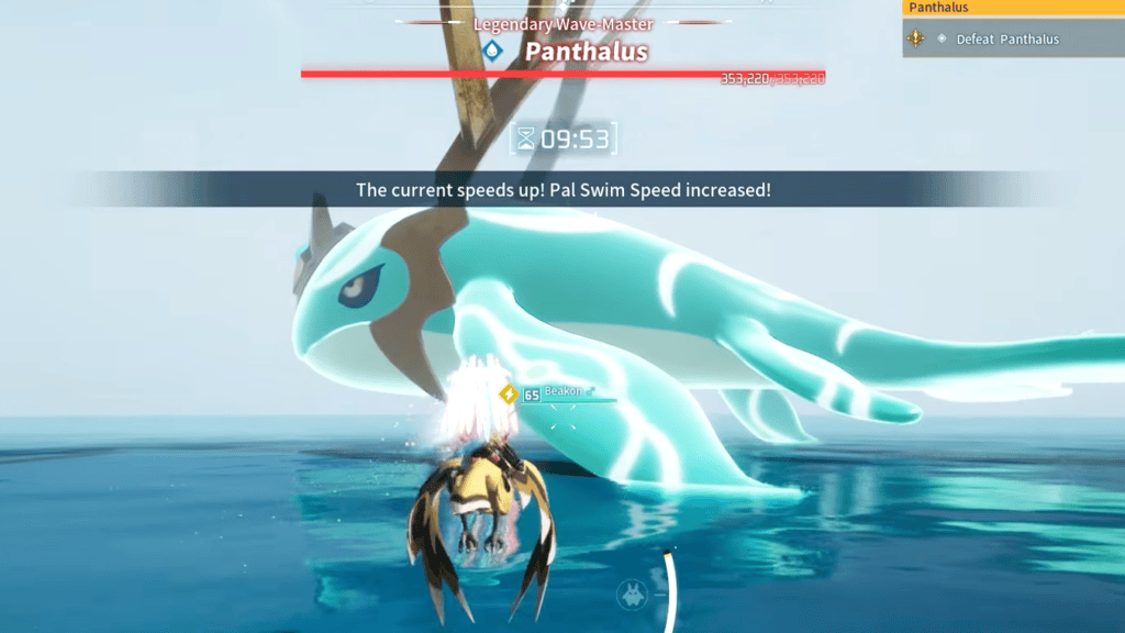 You will have 10 minutes to defeat Panthalus. 
