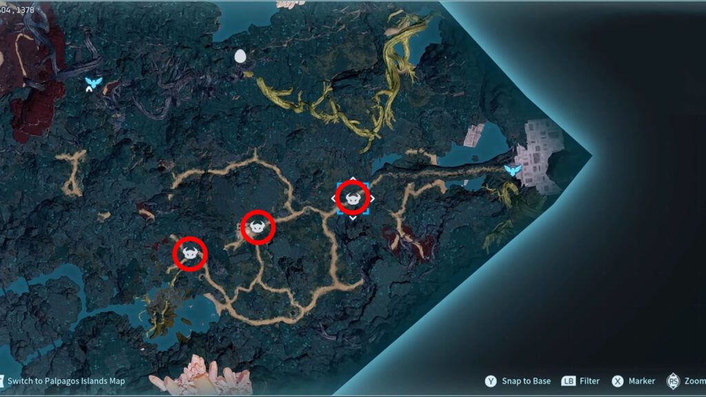 Best locations to farm Ancient Relic drops in Palworld 1.0