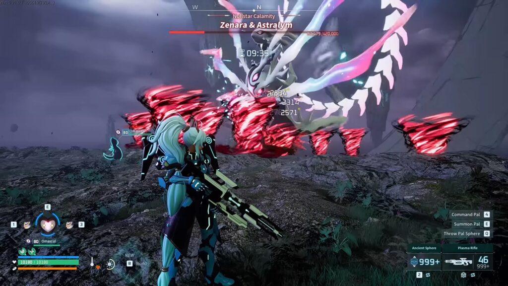 Zenara & Astralym grinding in Palworld