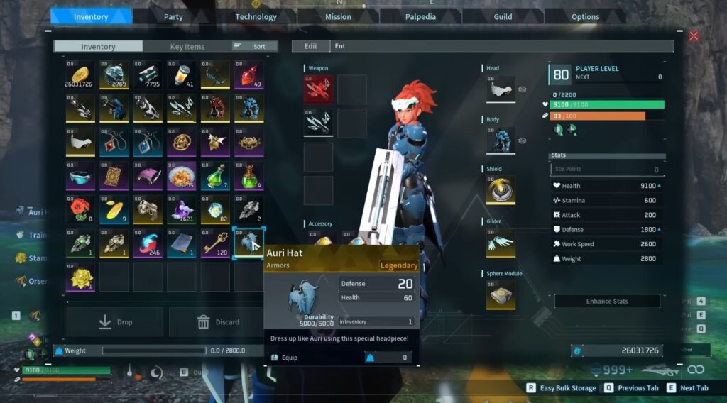 Auri Hat Palworld 1.0